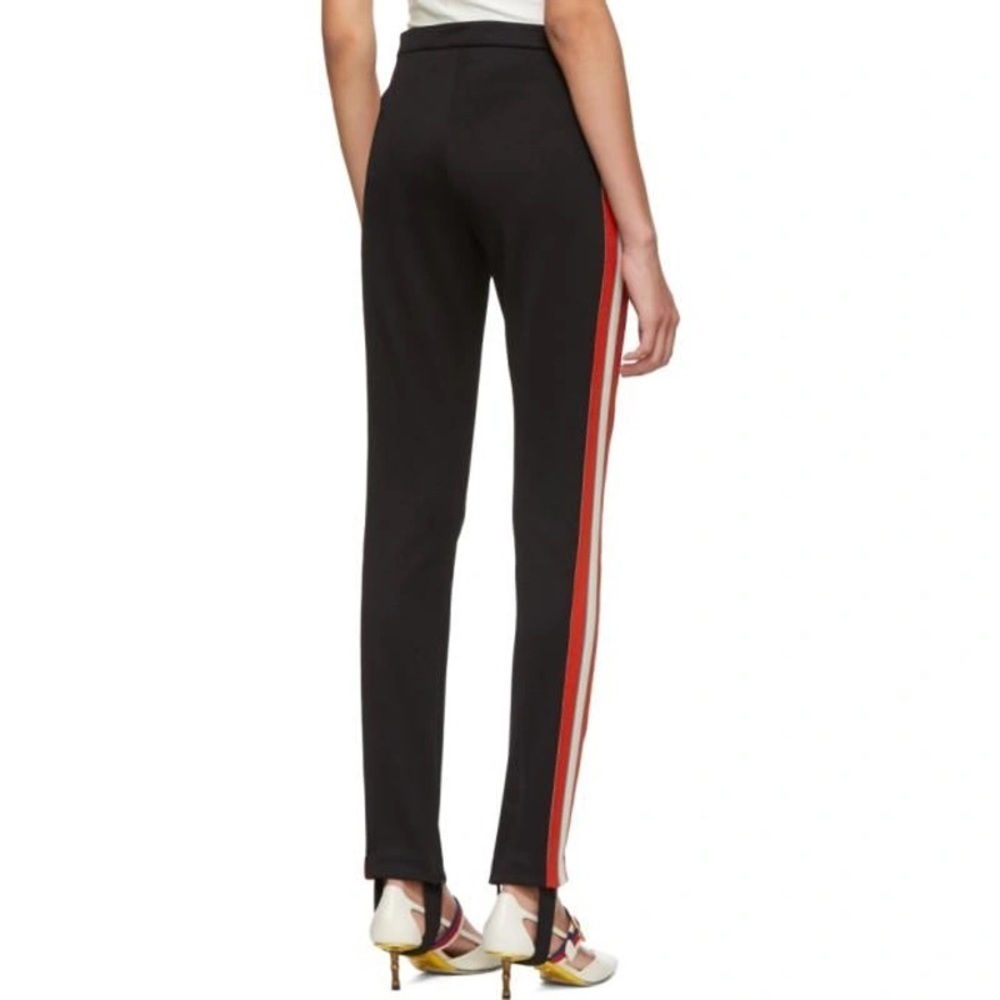 GUCCI Technical Jersey Stirrup Leggings w/ Logo - Picture 6 of 12